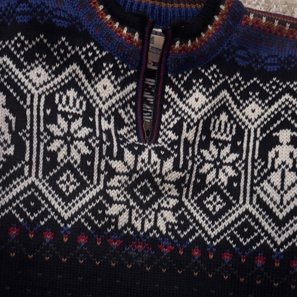 Dale of Norway Vintage Fair Isle Pullover Sweater 🇳🇴 - Picture 2 of 9